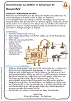 Vorschau - Aufgabenkarten - Klammerkarten Bauernhof – Addition im Zahlenraum 10 - Seite 1