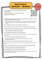Vorschau - Arbeitsblätter - South African Adventure - Mediation (inkl. Lösung) - Seite 1