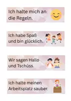 Vorschau - Poster - Klassenregeln ab Klasse 1 (hell magenta) - Seite 3