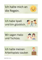 Vorschau - Poster - Klassenregeln ab Klasse 1 (grün) - Seite 3