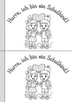 Vorschau - Arbeitsblätter - Übungsheft Schulanfang, 1. Klasse - Deckblatt