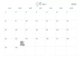 anteprima - Programmi scolastici / Materiali per docenti - Planner scolastico e agenda dell'insegnante 2025-2026 📅 - Pagina 1