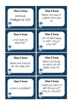 Vorschau - Spiele - Stop and Swap Conversation Cards AI KI Englisch Sek I - Seite 3