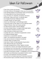 Vorschau - Arbeitsblätter - Ideenliste (Bucket List) - Halloween - Seite 3