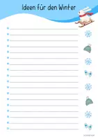 Vorschau - Arbeitsblätter - Materialpaket - Ideenlisten (Bucket List) - Gesamtpaket - Seite 3