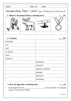 Vorschau - Test - Vocabulary Test - Canada (Orange Line 6) - Seite 3