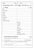 Vorschau - Test - Vocabulary Test - India (Orange Line 6) - Seite 3
