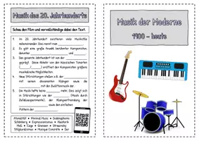 Vorschau - Arbeitsblätter - Booklet - Musik in der Moderne - Seite 3