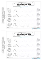 Vorschau - Arbeitsblätter - Mini-Heftchen: Herbst - 1. Klasse (25 Arbeitsblätter) - Seite 2