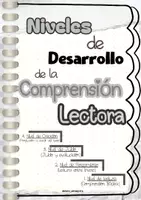 Vista previa - Hojas de trabajo - Niveles de Desarrollo COMPRENSIÓN LECTORA - Portada