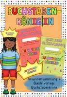 Vorschau - Mal- und Bastelvorlagen - Buchstabenfest - Urkunden und Krone - Deckblatt