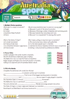 Vorschau - Arbeitsblätter - Materialpaket Australia Reading - Grade 9 - Seite 2