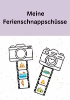 Vorschau - Arbeitsblätter - Ferienschnappschüsse, Ferienkamera - Deckblatt