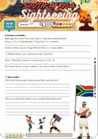 Vorschau - Arbeitsblätter - South Africa Sightseeing Reading - Grade 9 - Seite 3