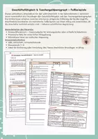 Vorschau - Arbeitsblätter - Geschäftsfähigkeit & Taschengeldparagraph + Fallbeispiele - Deckblatt