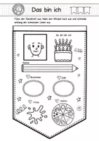 Vorschau - Arbeitsblätter - Affenklasse Einschulung Klasse 1 Arbeitsblätter, Schulanfang, Schulstart - Seite 3
