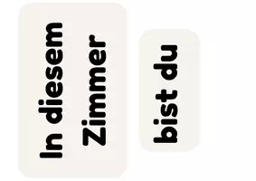 Vorschau - Poster - Süße, beige Türschilder in Wasserfarbenoptik - Seite 1