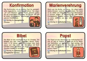 Vorschau - Arbeitsblätter - Materialpaket "Katholisch oder evangelisch?" (Religion/Ethik) - Seite 3