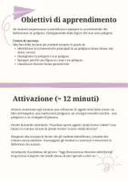anteprima - Piani di lezione - Caratteristiche dei poligoni e non poligoni - Piano di lezione - Pagina 1