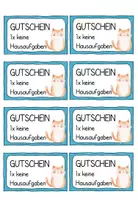 Vorschau - Anderer Materialtyp - Gutscheine Katzen - Deckblatt