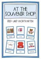 Vorschau - Bildkarten - At the Souvenir Shop - Bild-und Wortkarten - Deckblatt