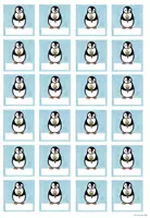 Vorschau - Anderer Materialtyp - Etiketten Klassentier Pinguin (editierbar) - Pinguinklasse - Seite 3