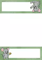 Vorschau - Anderer Materialtyp - Mäuseklasse Namensschilder (editierbar) Klassentier Maus - Seite 3
