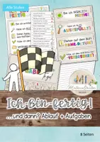Vorschau - Poster - Ich bin fertig und dann? Classroommanagement im Comic Stil - Deckblatt