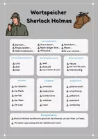 Vorschau - Arbeitsblätter - Würfelgeschichte Sherlock Holmes + Vorlage - Seite 2