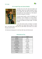 Vorschau - Lehrpläne/Lehrermaterial - Lesetexte Niveau A1: Kleidung (15 PDF Texte) - Seite 1
