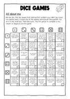 Vorschau - Arbeitsblätter - Dice Games Back to School Sek I Englisch Ice Breaker - Seite 2