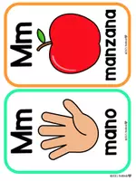 Vista previa - Manualidades / Dibujos para colorear - Letra de la Semana. Letra M - página 2