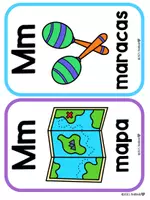 Vista previa - Manualidades / Dibujos para colorear - Letra de la Semana. Letra M - página 3