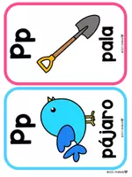 Vista previa - Manualidades / Dibujos para colorear - Letra de la Semana: Letra P - página 1