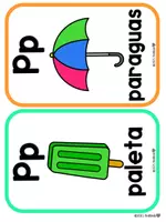 Vista previa - Manualidades / Dibujos para colorear - Letra de la Semana: Letra P - página 2