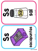 Vista previa - Manualidades / Dibujos para colorear - Letra de la Semana. Letra S - página 1