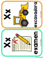 Vista previa - Manualidades / Dibujos para colorear - Letra de la Semana. Letra X - página 2