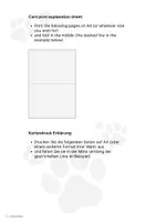 Vorschau - Mal- und Bastelvorlagen - Vatertag Karten zum ausmalen - Husky Edition - Seite 1