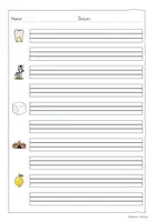 Vorschau - Arbeitsblätter - Schleichdiktat zum Buchstaben Z/z (Kl. 1/2) - Seite 3