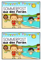 Vorschau - Poster - Postkarte - Sommerferien - Seite 1