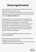 Vorschau - Arbeitsblätter - Schöner Start ins neue Schuljahr - Seite 1