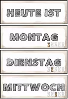 Vorschau - Poster - Bärenklasse - Tafelkalender - Wochentage, Monate, Jahreszeiten & Wetter entdecken - Seite 3