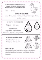 anteprima - Esercizi - LA DIVISIONE IN SILLABE, REGOLE ED ESERCIZI - Pagina 3