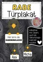 Vorschau - Anderer Materialtyp - Rabenklasse Türplakat / Geburtstagskalender - Deckblatt