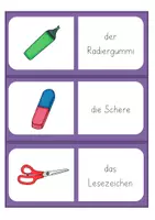Vorschau - Stationenlernen - Domino & Lesedomino SCHULSACHEN - Seite 3