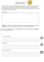 Vorschau - Arbeitsblätter - Schuljahresziele formulieren - Deckblatt
