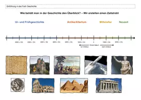 Vorschau - Arbeitsblätter - Einführung Geschichte_Zeitstrahl - Seite 2