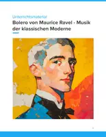 Vorschau - Unterrichtsreihen - Maurice Ravels „Bolero“ – Unterrichtsmaterial Musikgeschichte & Analyse (Klasse 9–12) - Deckblatt