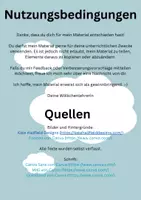 Vorschau - Bildkarten - Spiel zum Zählen / Mengen: ZR 10, In der Schule - Seite 1