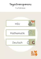 Vorschau - Bildkarten - Tagestransparenz Fuchklasse - Deckblatt